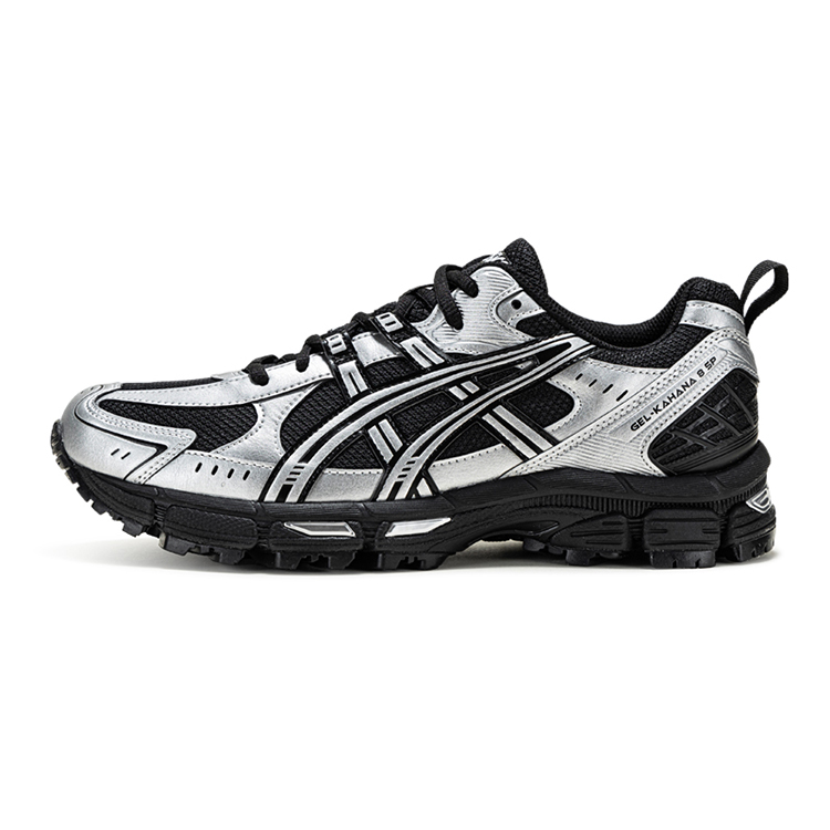 Кроссовки ASICS Gel-Kahana 8 SP (черно-серебристые)