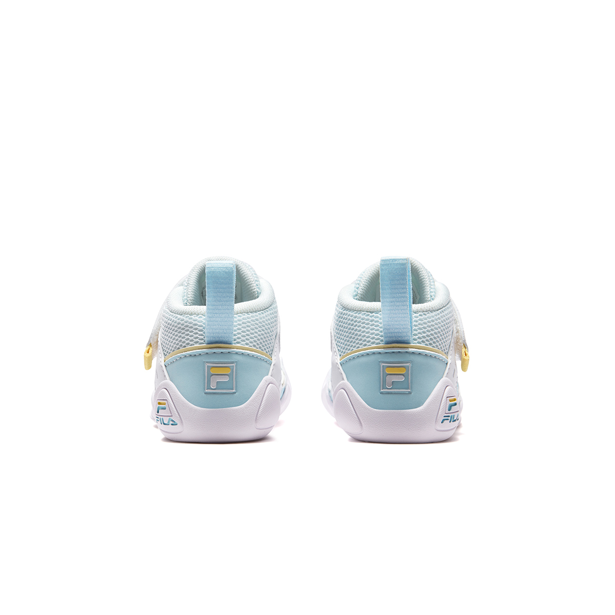 Кроссовки Fila KIDS Heritage-FHT AMORE/ / (бело-синие) — 幻象蓝/斐乐白 — фото 4