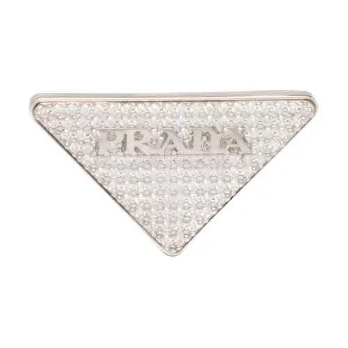 PRADA Earrings Women's Silver