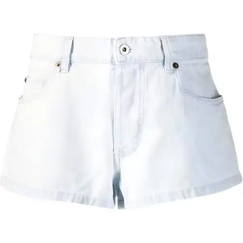 MIU MIU SS23 Denim Shorts Women's Sky Blue