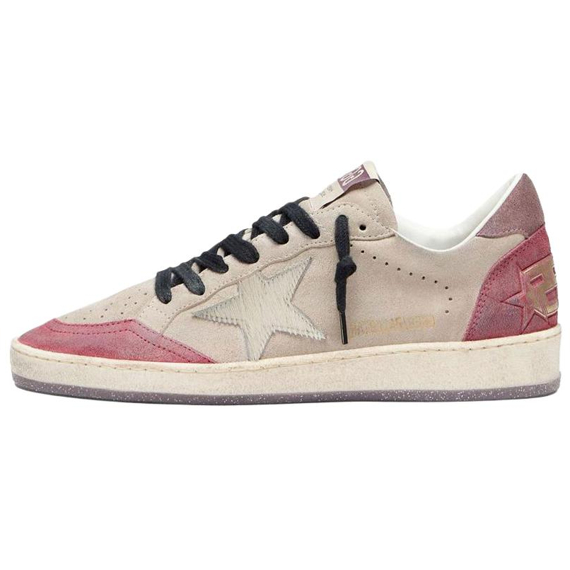 Женские кеды Golden Goose Ball Star (розовые)