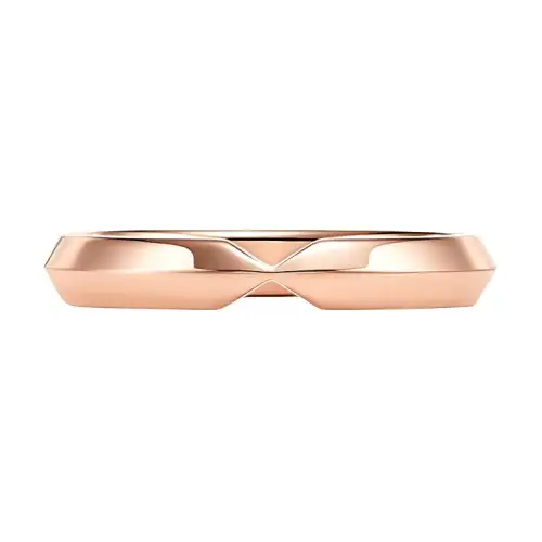 TIFFANY & CO. The Tiffany® Setting Rings Unisex Rose Gold