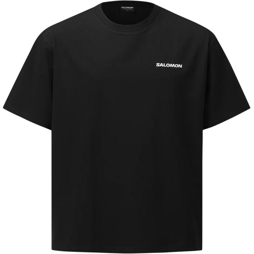 Мужская футболка Salomon Primary Logo Loose (черная)