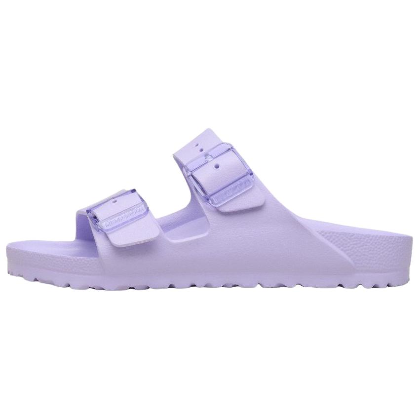 Женские шлепанцы Birkenstock Arizona Stealth Buckle (фиолетовые)