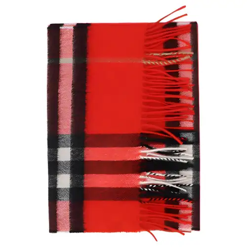 Burberry checkered scarf