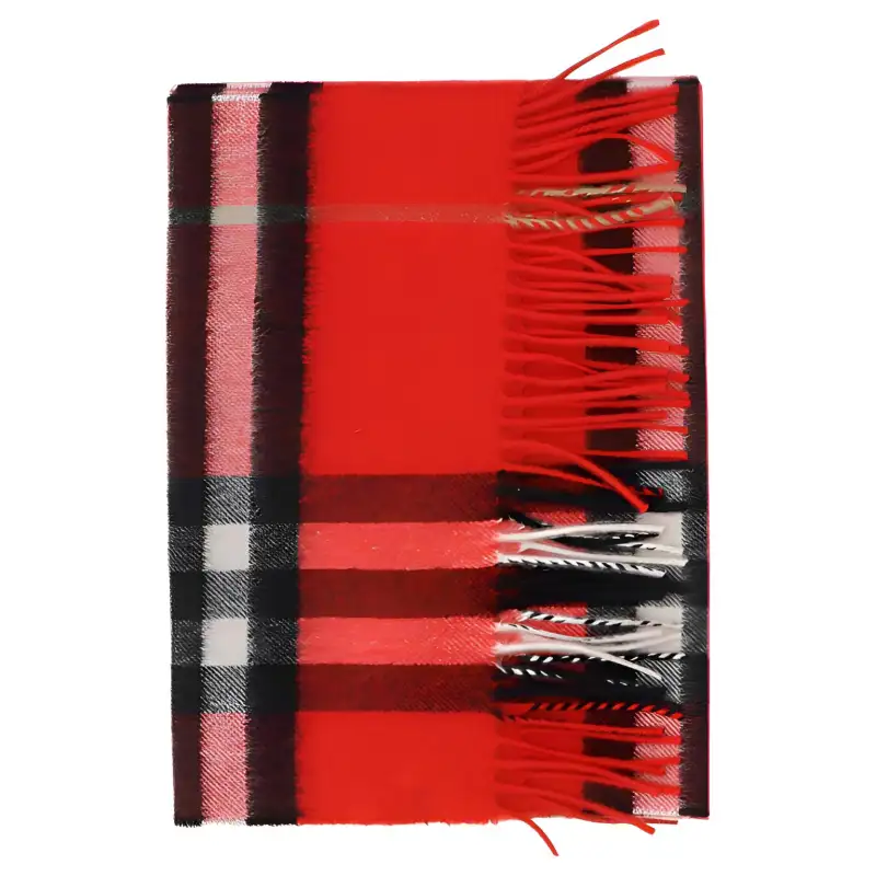 Burberry checkered scarf