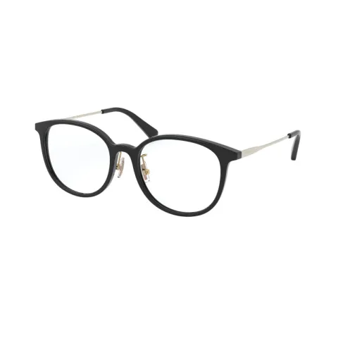 COACH Irregular Shape Eyeglass Frames Women's Black