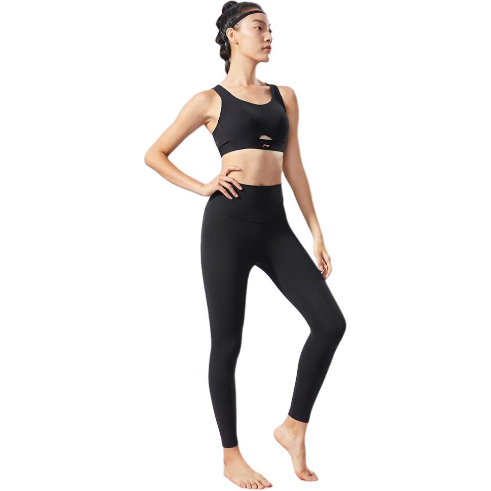 Li Ning Fitness Series Sports Pants Women’s Black Moderate