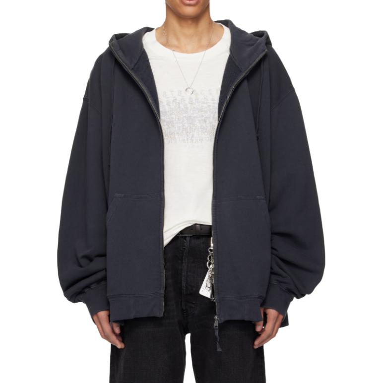 Мужское худи Maison Margiela (серое)