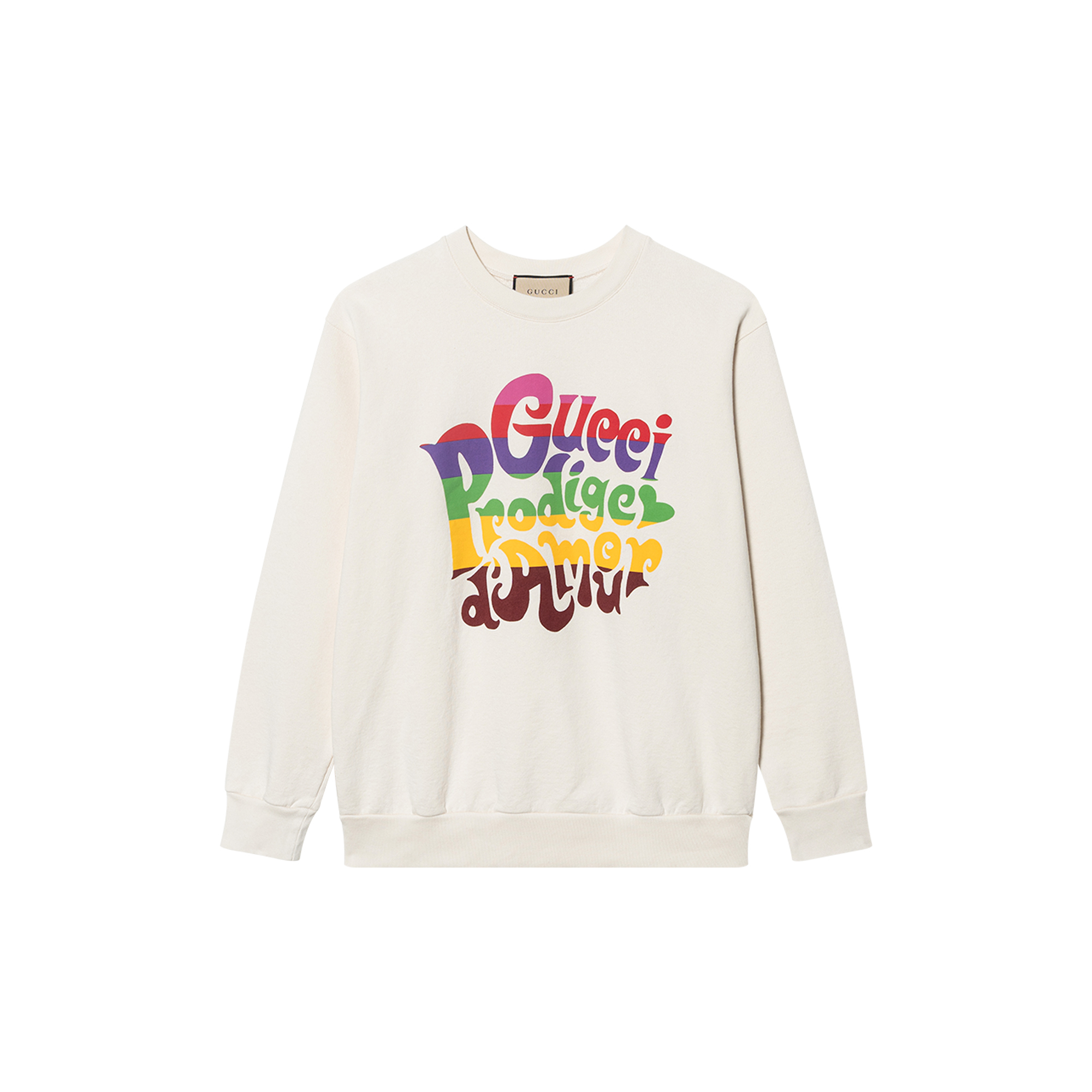 Мужская толстовка Gucci SS21 (бежевая)