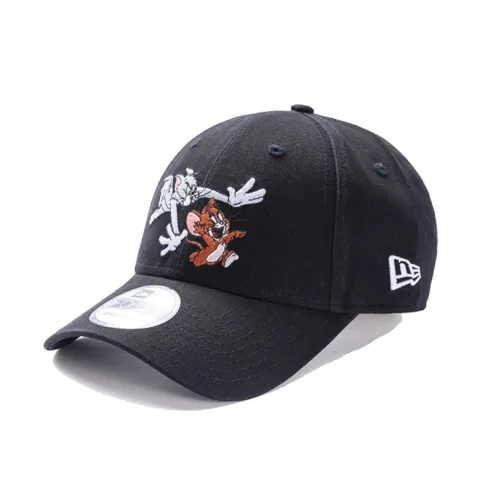 New Era Cotton Baseball Caps Unisex Black