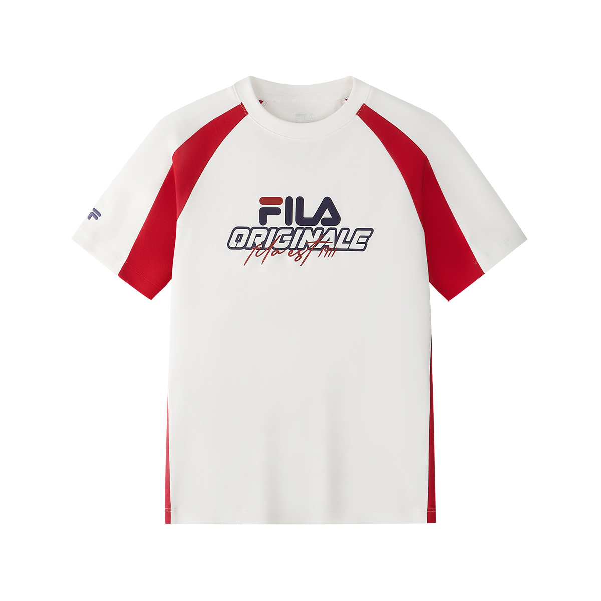 Мужские футболка Fila KIDSTORIGINALE (бело-грибная)