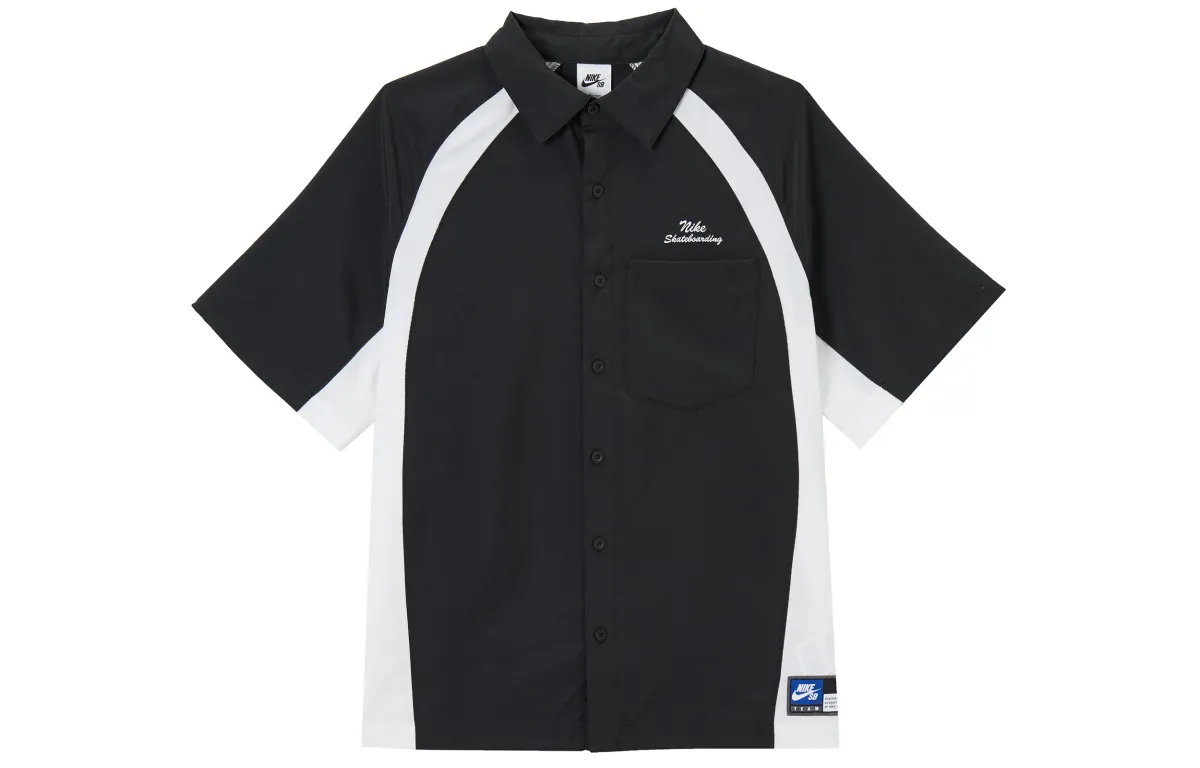 Nike Dri Fit SB Shirt Men's Black White