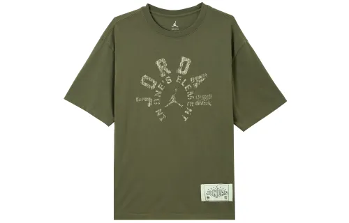 Jordan Dongdan T Shirt Men's Olive Green