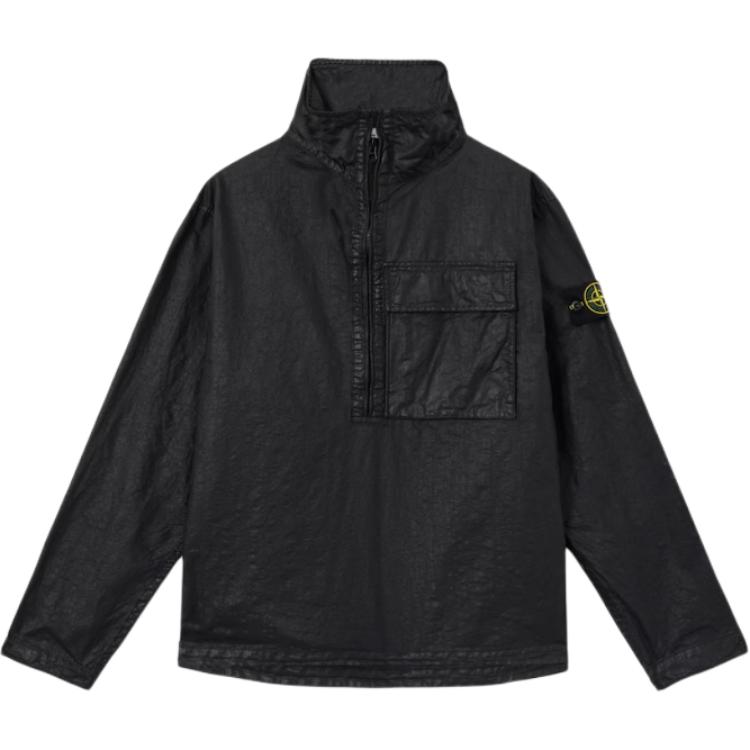 Мужская куртка Stone Island Badge (черная)