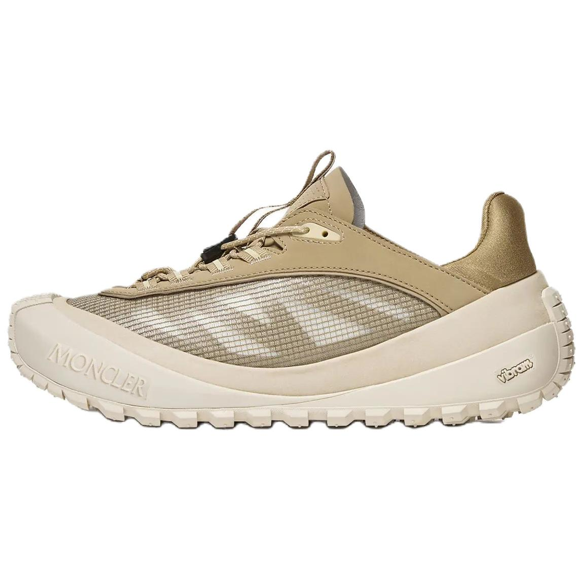 Женские кроссовки Moncler Trailgrip LP (бежевые)