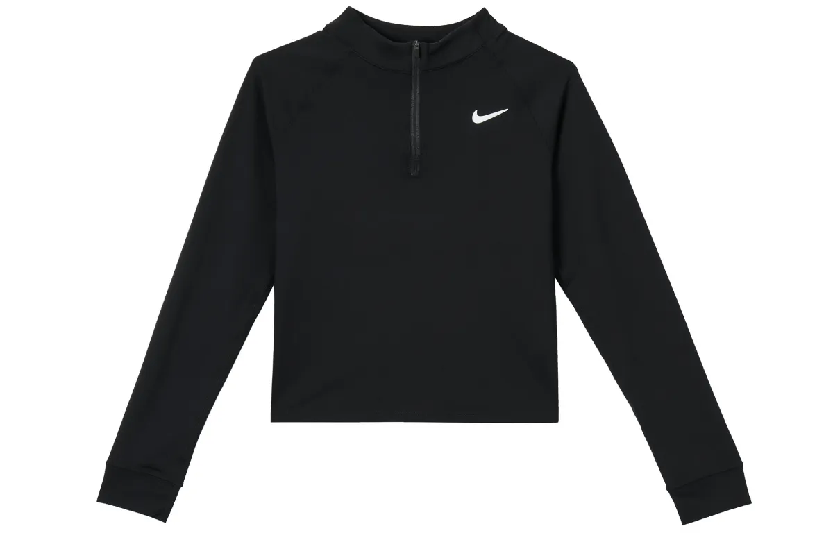 Nike Long Sleeved T Shirt Women's Black Set in Shoulder