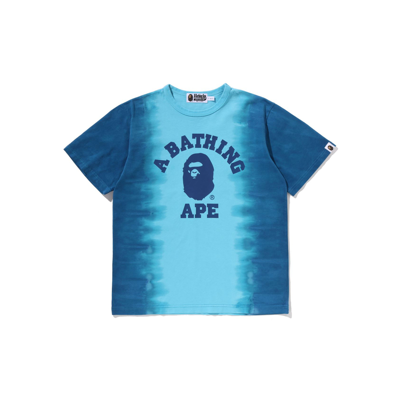 Футболка A BATHING APE (голубая) — фото 3