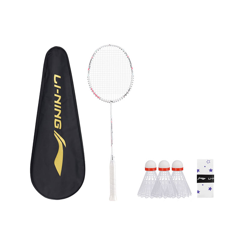 Li Ning Thunder Mini Cannon Full Carbon Badminton Rackets Offensive Type Heavy Head, Stiff Shaft Entry level
