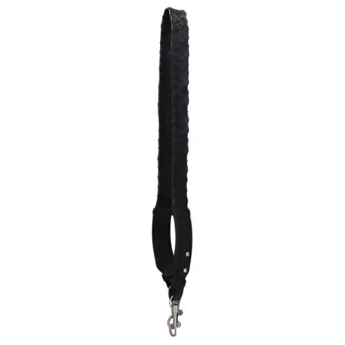 Bottega Veneta Leather Bag Strap Accessory Bag Women's Black
