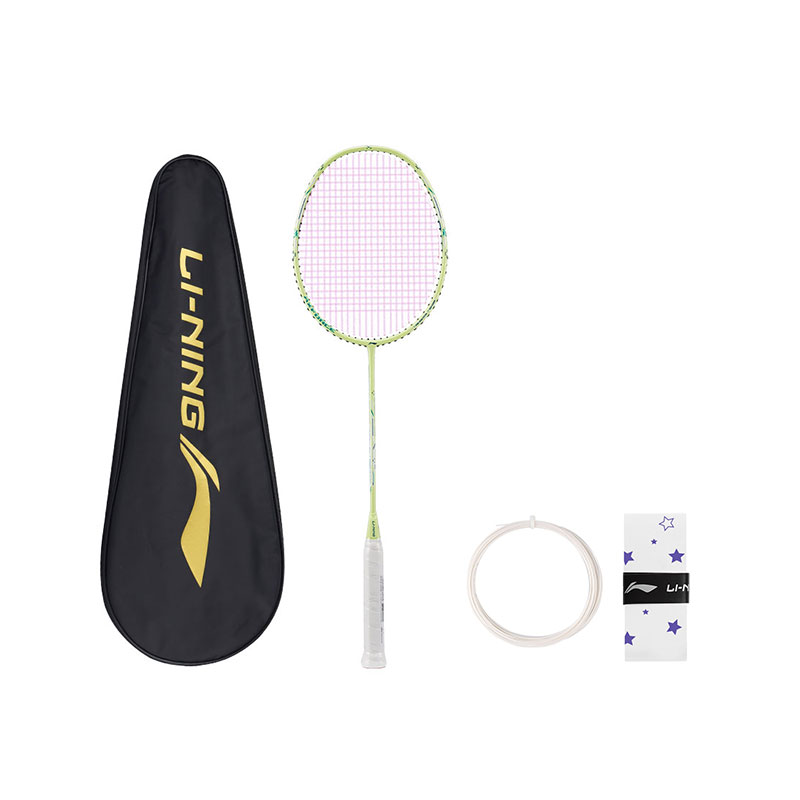 Li Ning Thunder Mini Cannon Full Carbon Badminton Rackets Offensive Type Heavy Head, Stiff Shaft Entry level Unisex