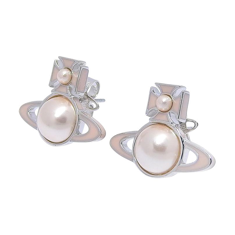 Женские серьги Vivienne Westwood (розовые)