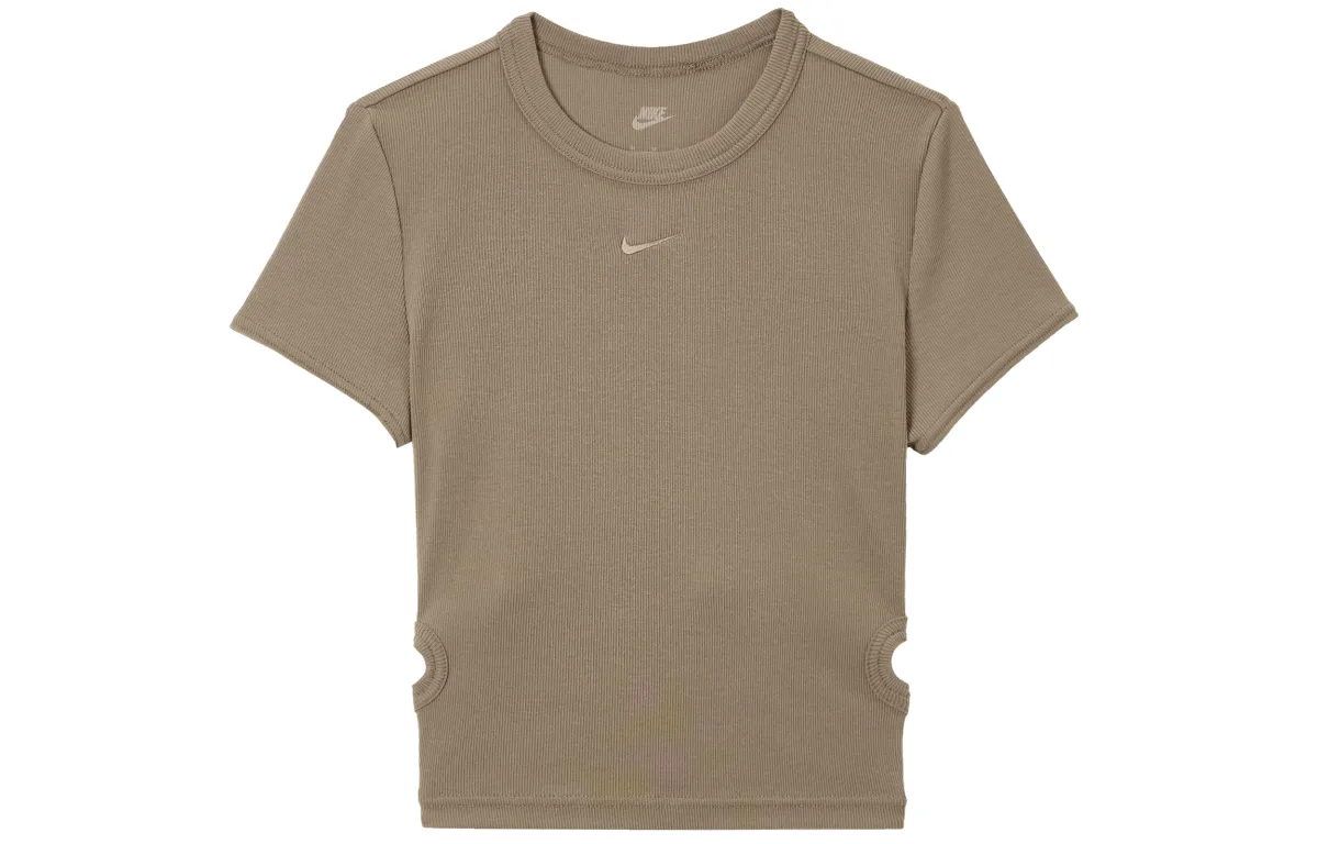 Nike Sportswear T Shirt Women's Mink Brown