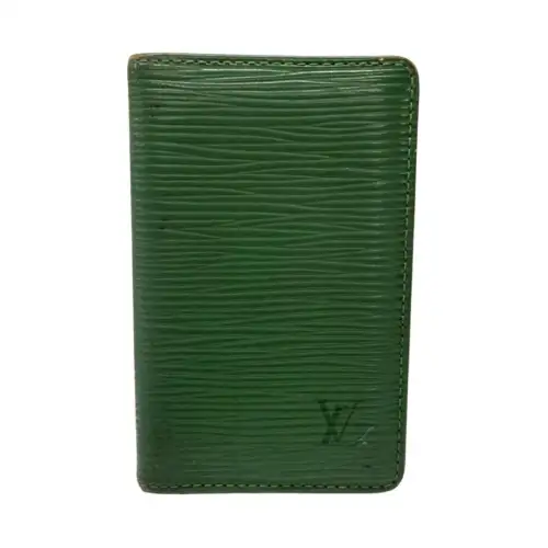 LOUIS VUITTON Epi Leather Wallet Women's Borneo Green