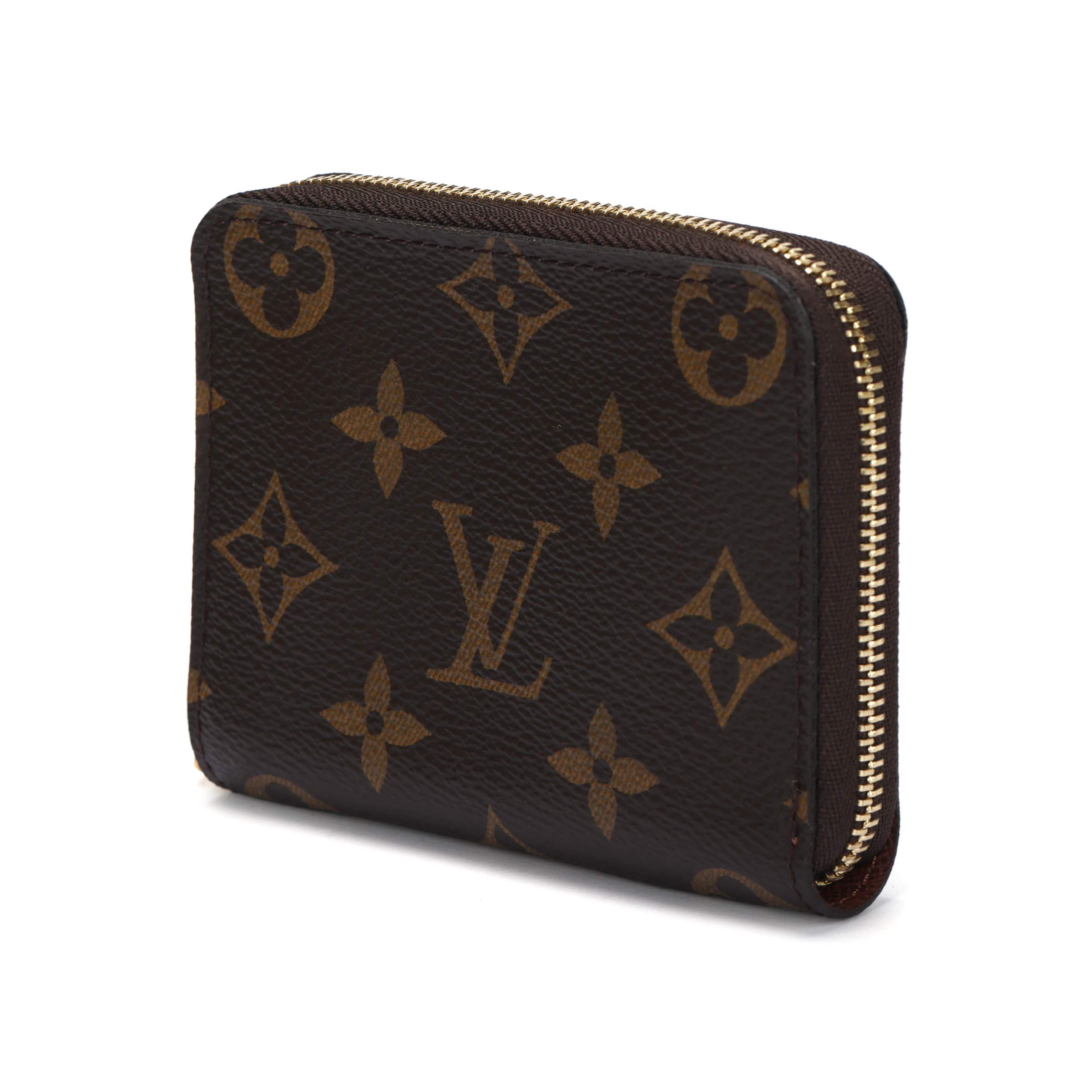 Женский кошелек Louis Vuitton Zippy (коричневый) — фото 8