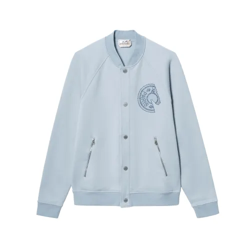 HERMES Jackets & Coats Men's Blue