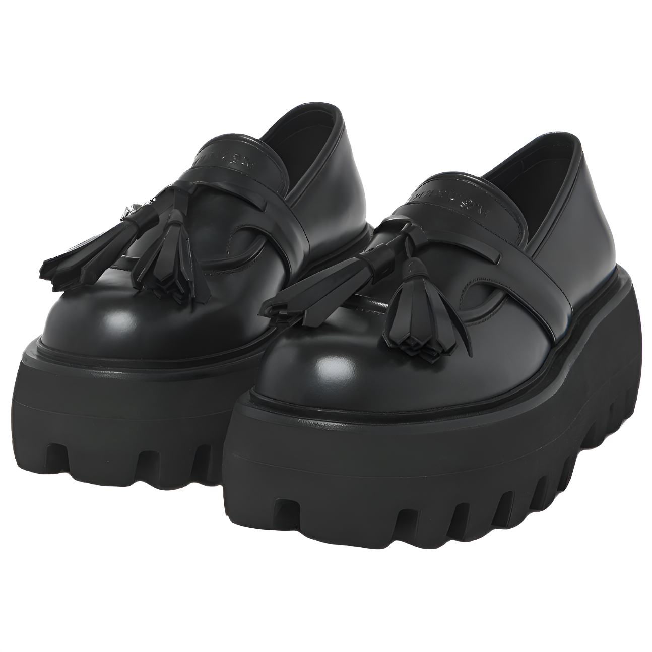 Женские туфли Alexander McQueen 848254WHAEZ1000 (черная) — фото 4
