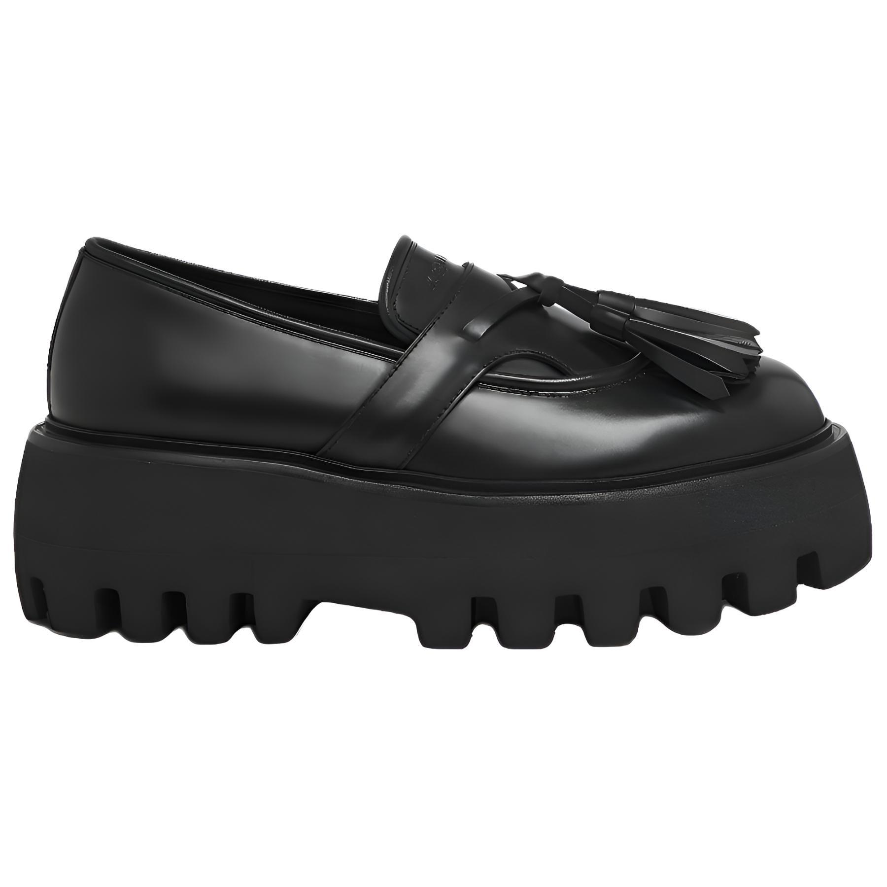 Женские туфли Alexander McQueen 848254WHAEZ1000 (черная) — фото 2