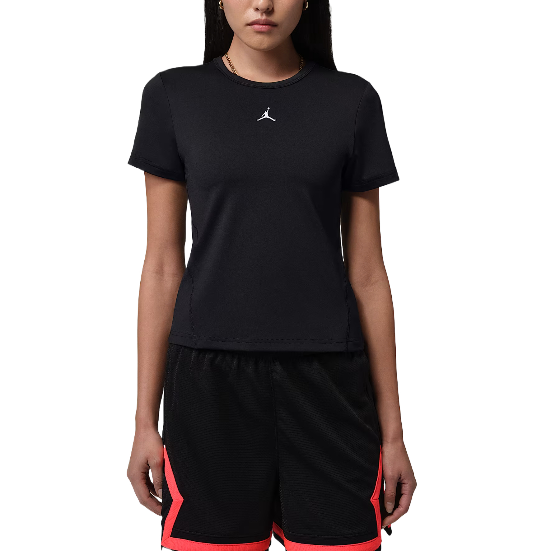 Женская футболка Jordan Dri-FIT Sports Essentials (черная)