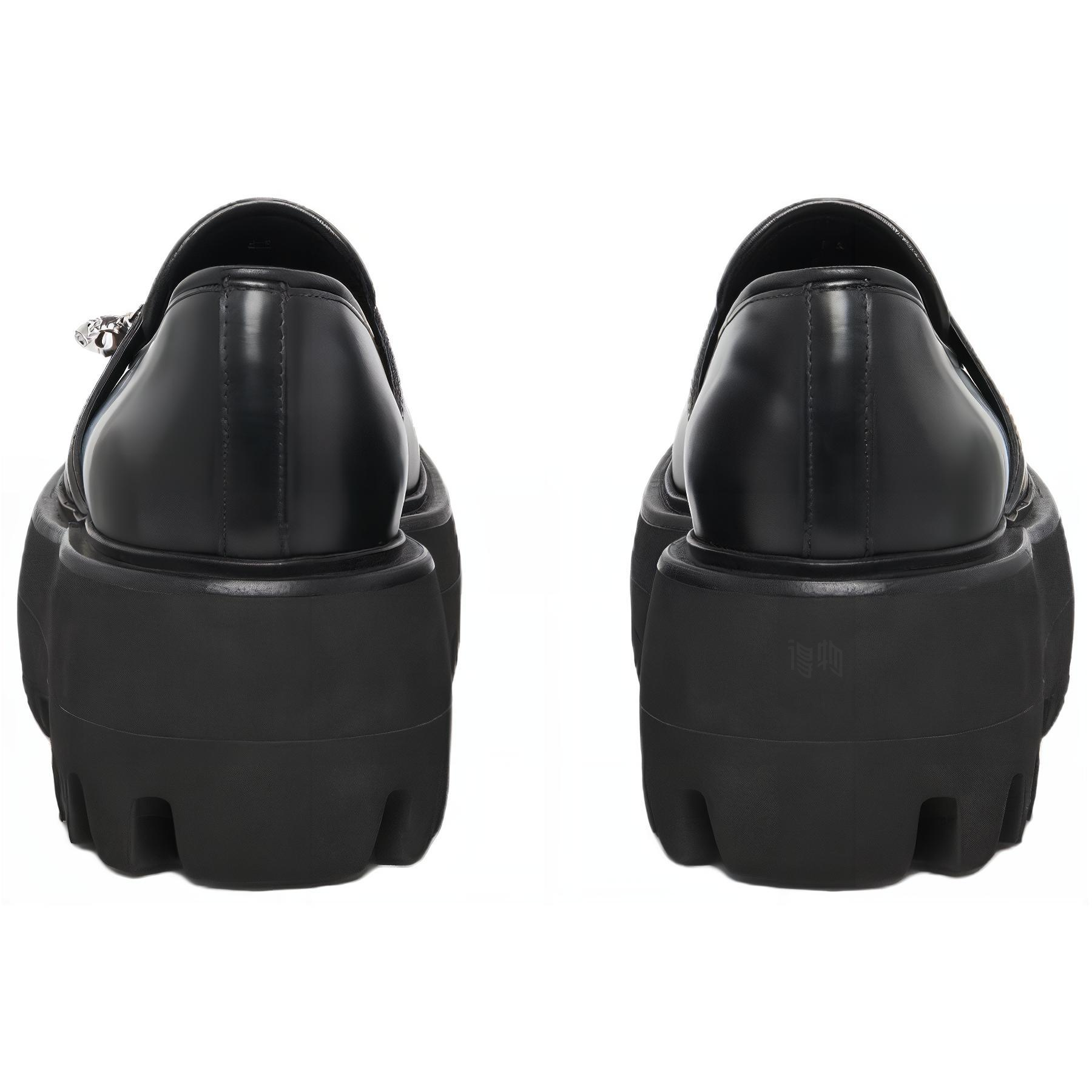 Женские туфли Alexander McQueen 848254WHAEZ1000 (черная) — фото 5