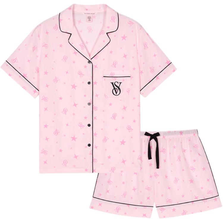 Женская пижама Victoria's Secret (розовая)