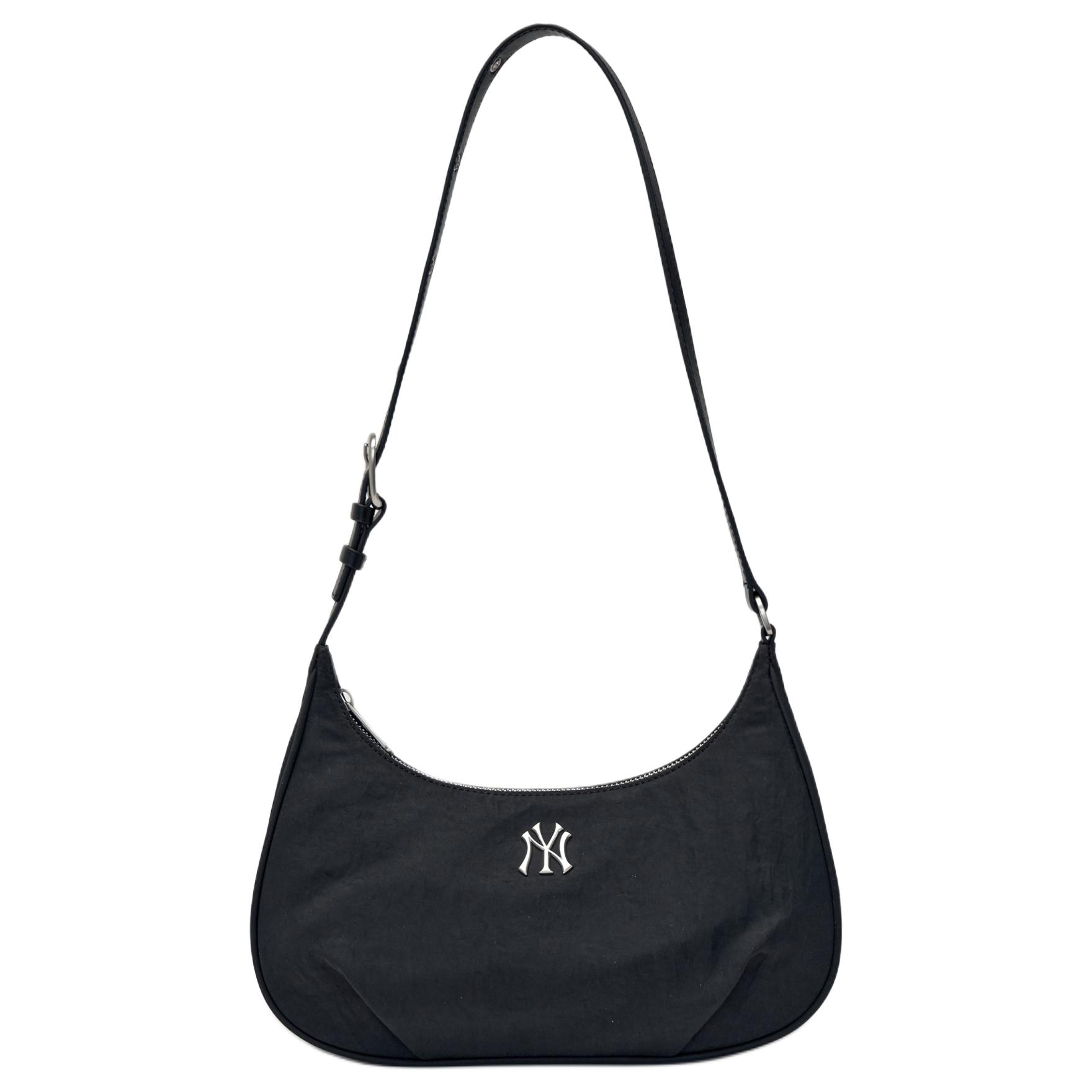 Женская сумка MLB Nylon Shoulder Bag (черная)