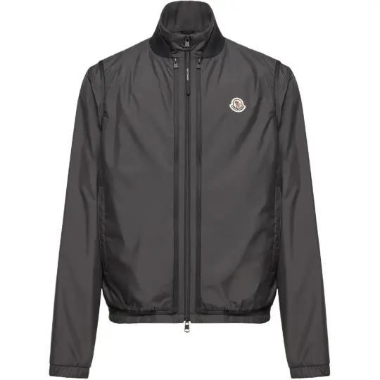Moncler Hemoor Logo бейсбольный воротник на молнии с длинными рукавами три в одном повседневная походная куртка мужского стиля