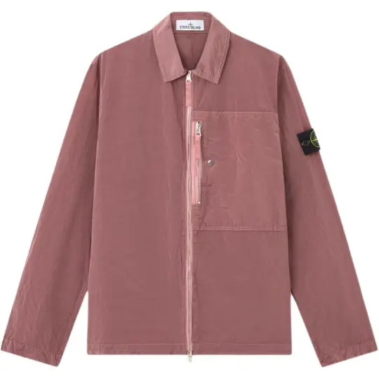 STONE ISLAND SS26 выбор серии логотип нагрудный карман двусторонняя молния анти-УФ куртка с длинными рукавами куртка для мужчин
