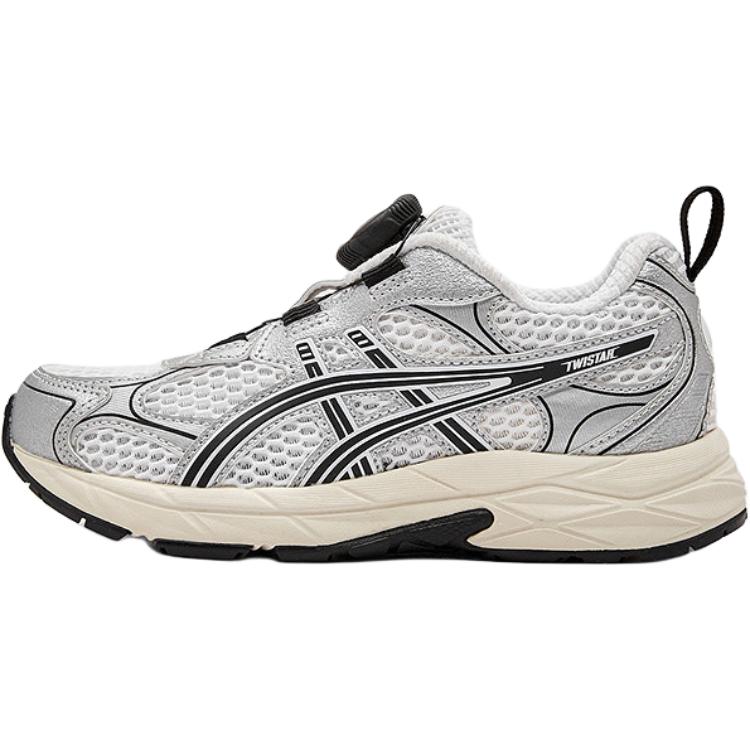 Детские кроссовки ASICS (серо-белые)