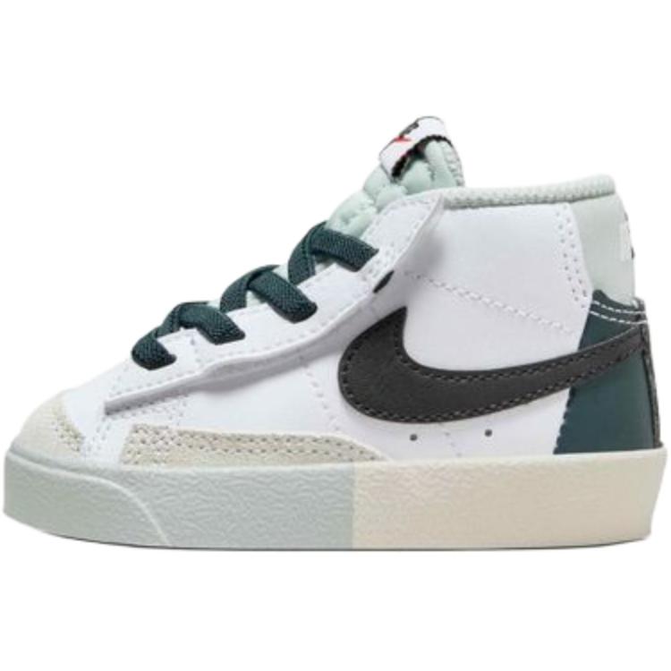 Детские кеды Nike Nike Blazer '77 "Remix" (бело-зелено-черные)
