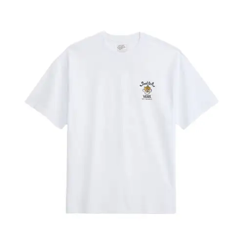Vans T Shirts Men's White Crew Neck