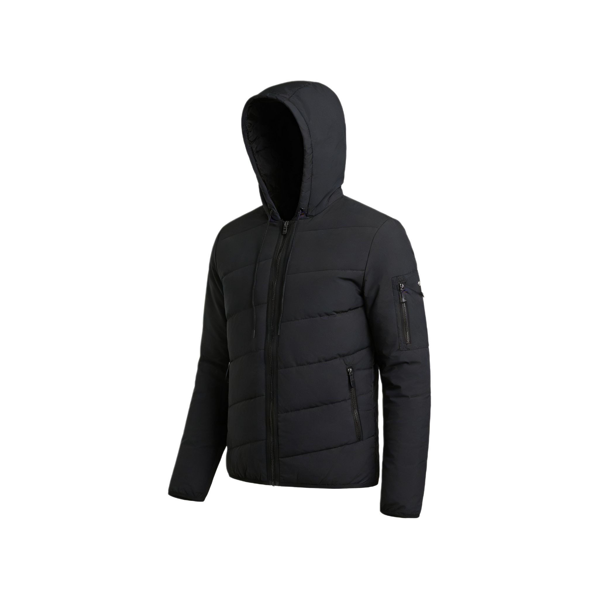 Мужская куртка Reebok GQ4936-BLACK (черная)