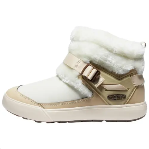 Keen Hoodromeo Mini Comfortable Short Snow Boots Women's Beige