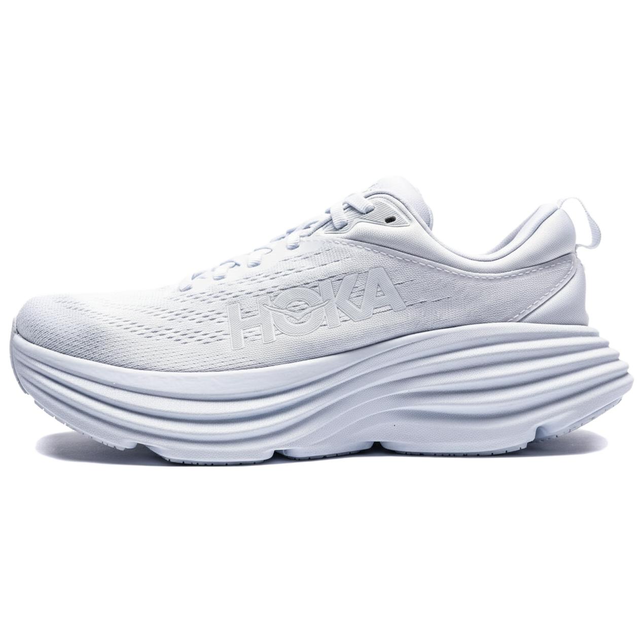 Женские кроссовки HOKA Bondi 8 (белые)