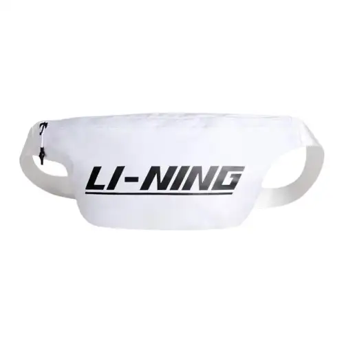 Li Ning Polyester Fanny Pack Regular Unisex White