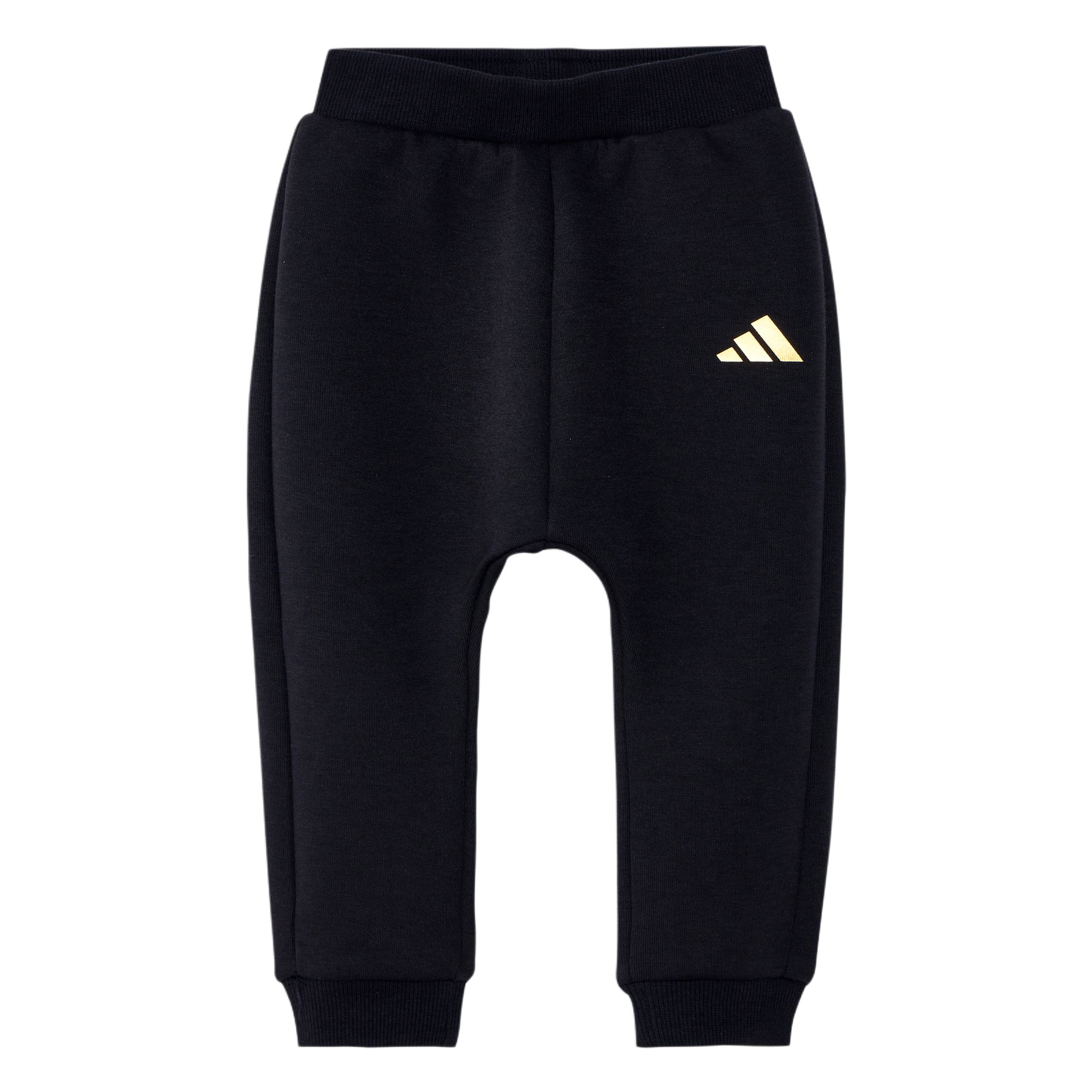 Детский спортивный костюм adidas KNITTED FULL ZIP HOODIE TRACKSUIT (черный) — фото 5