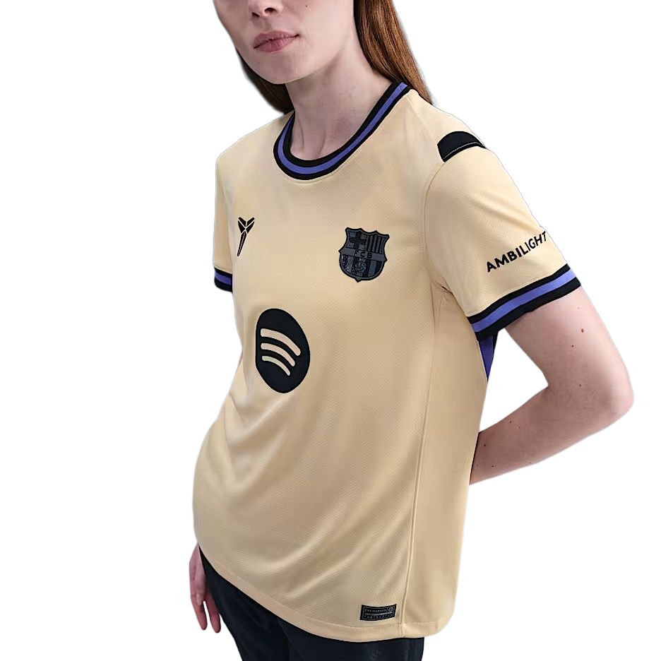 Женская футболка Nike Dri-Fit F.C. Barcelona (синяя)