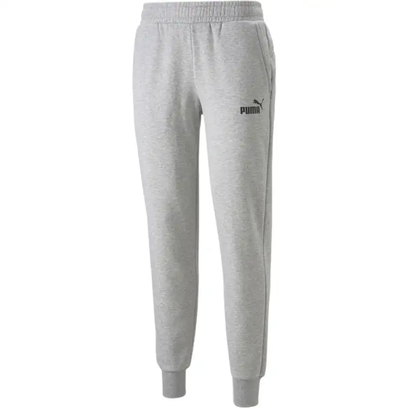 PUMA Knitted Sweatpants Men's Light Gray