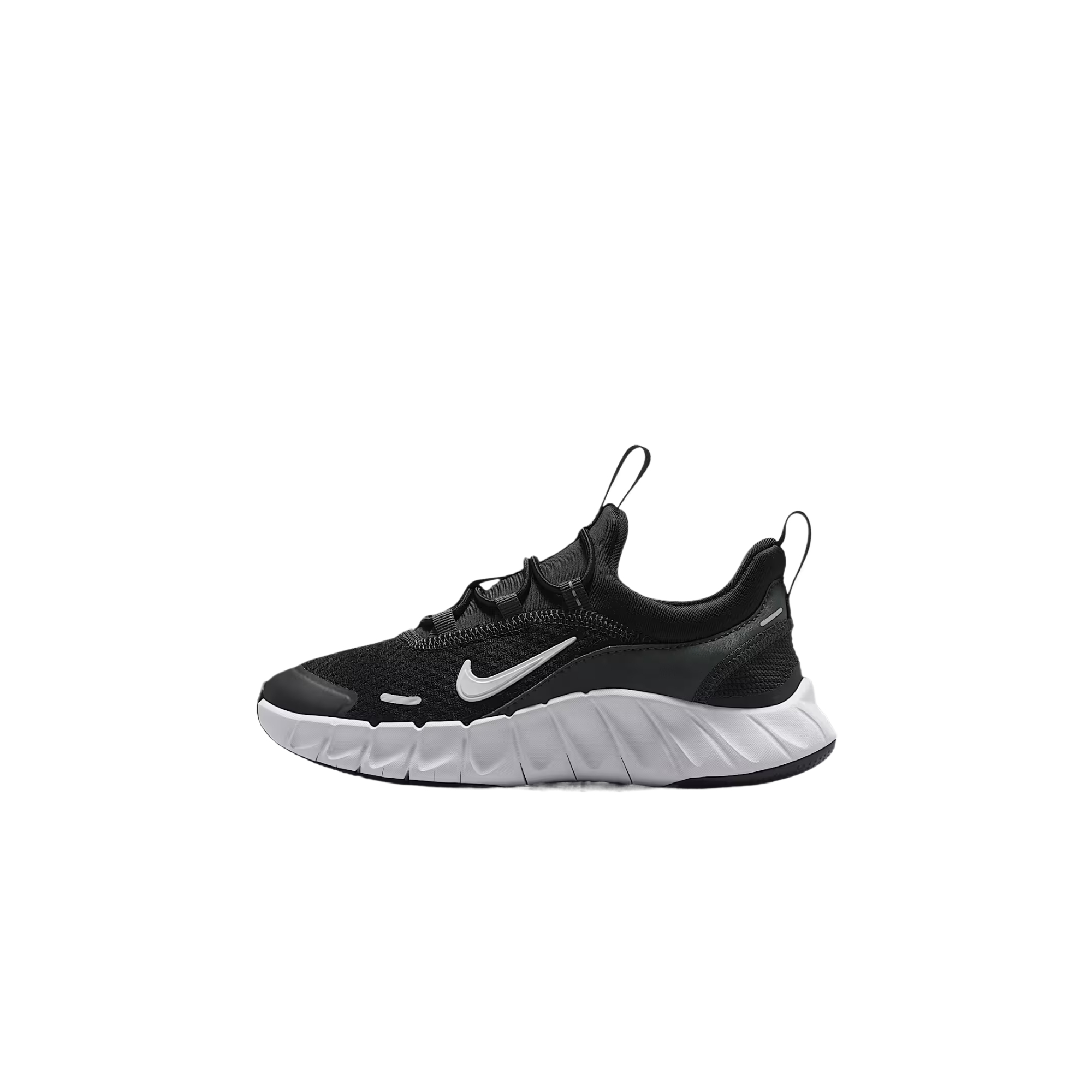Детские кроссовки Nike Free Ride (черно-белые)