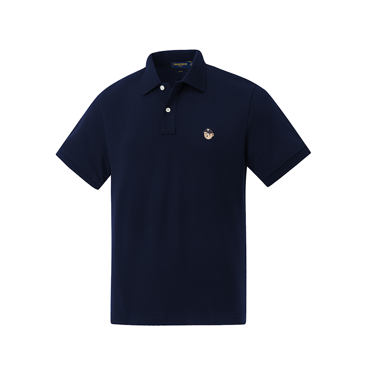 Teenie Weenie Men Elastic quick dry breathable classic sports soft comfortable polo for men and women, American style, with embroidery, with short sleeve